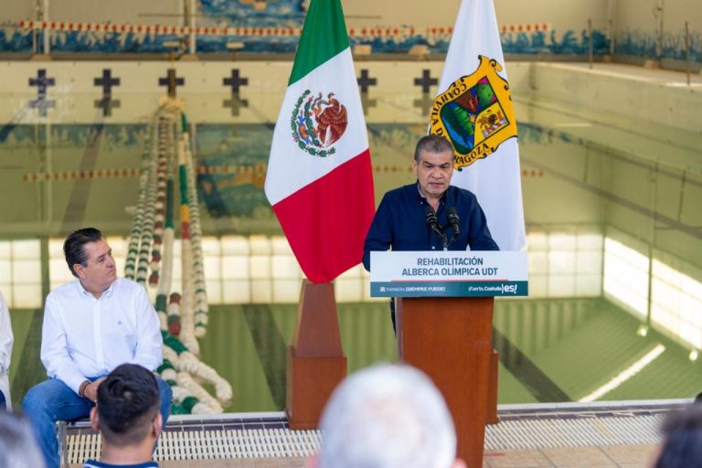 Reitera Riquelme su compromiso con el deporte de Coahuila