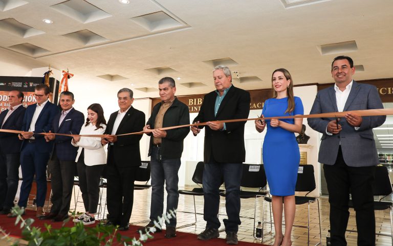 Inauguran gobernador de Coahuila y rector de la UAdeC la Biblioteca “Lic. Francisco García Cárdenas” de la Facultad de Jurisprudencia de la UAdeC