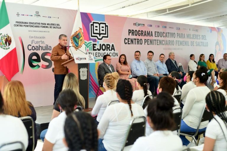 Inicia Programa Educativo para mujeres en Centro Penitenciario Femenil Saltillo