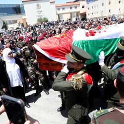 MEDIO ORIENTE-RAMALLAH-PERIODISTA-FUNERAL