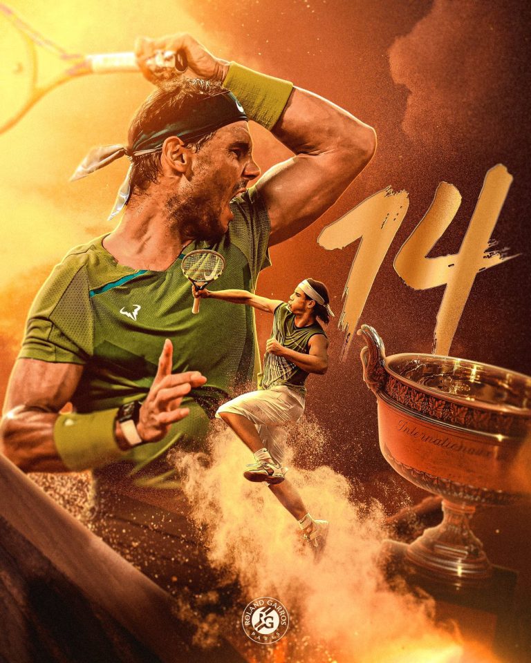 Rafa Nadal es el rey del tenis; ya tiene 22 títulos de Grand Slam