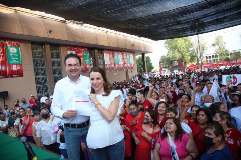 ¡Un PRI unido, comprometido y cercano! Jaime Bueno y María Bárbara Cepeda