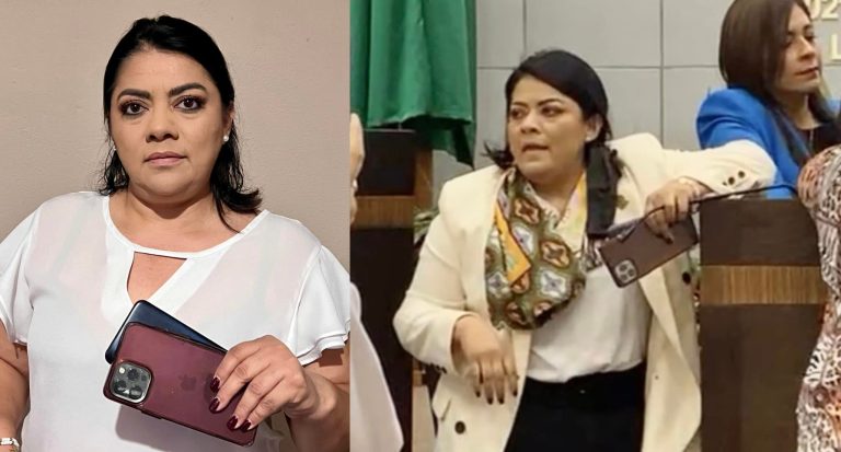 Acusan a sobrina de AMLO de robar celulares de un diputado