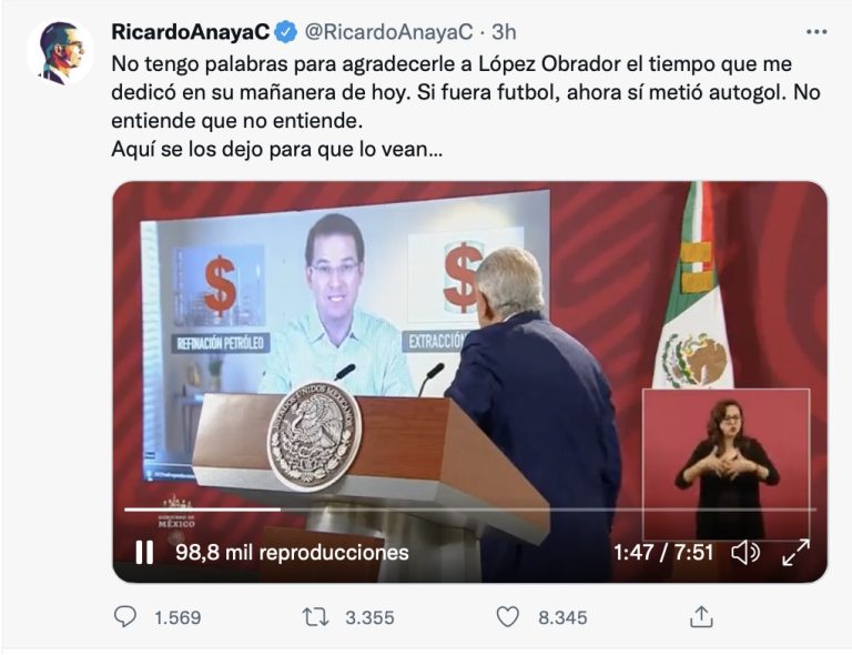 AMLO y Anaya se enfrentan por refinerías