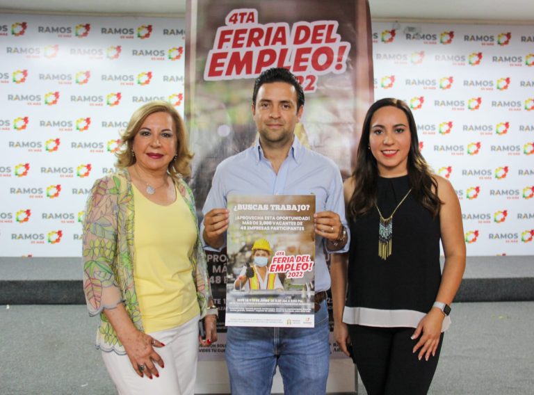 Anuncian Cuarta Feria del Empleo 2022 en Ramos Arizpe