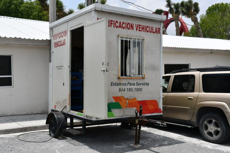 Ofrecen servicio itinerante de verificación vehicular en empresas de Ramos