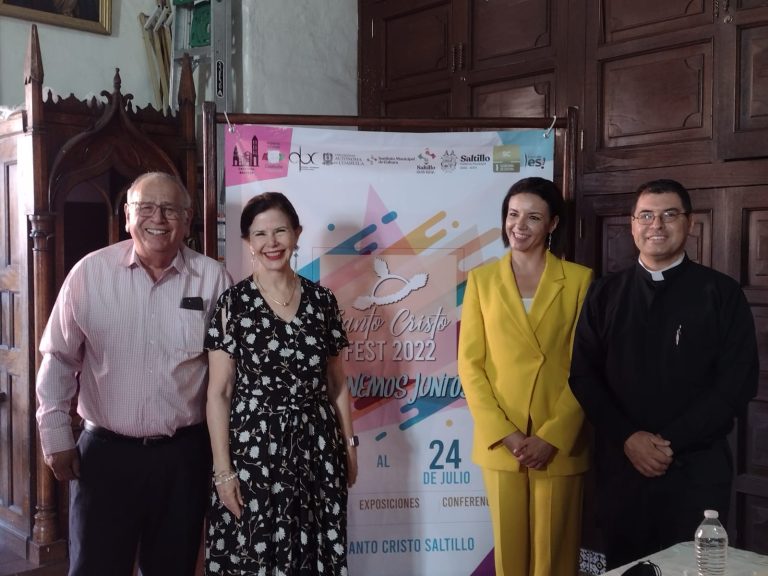 Presentan edición 2022 del Santo Cristo Fest