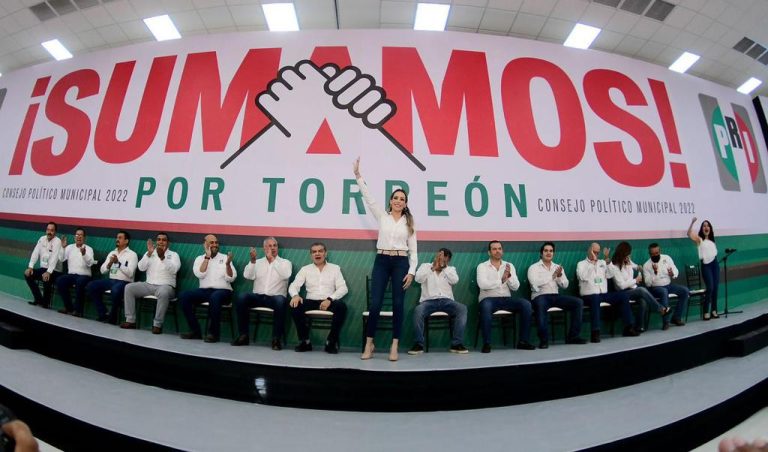En unidad, arranca la gestión de Verónica Martínez al frente del PRI Torreón