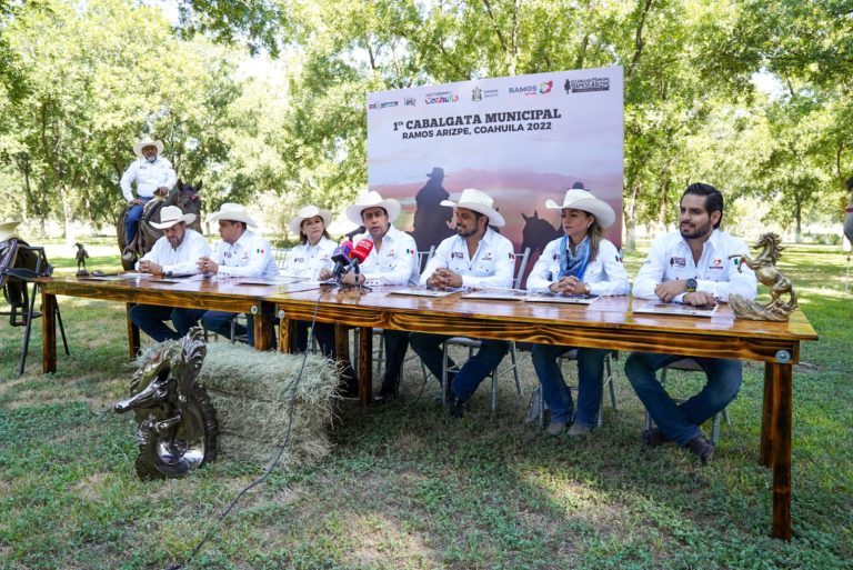 Anuncia Chema Morales Primera Cabalgata Municipal Ramos Arizpe