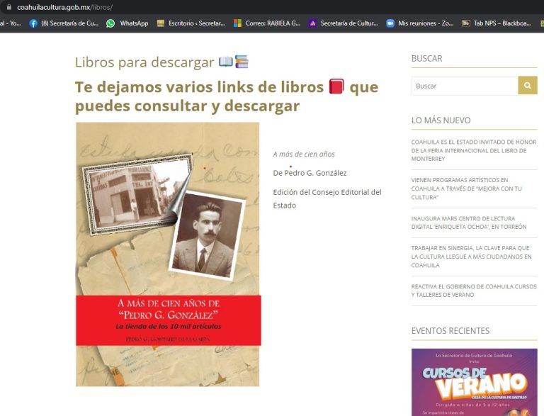 En Coahuila, las vacaciones son de lectura virtual