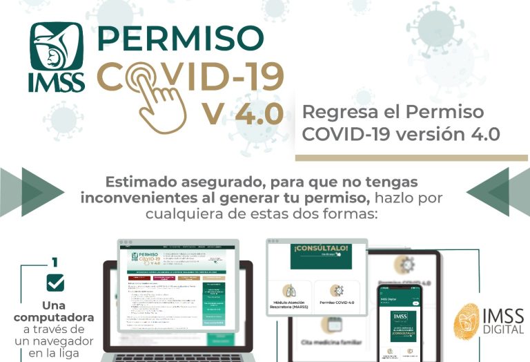 Llama IMSS Coahuila a utilizar plataforma de Permiso COVID 4.0