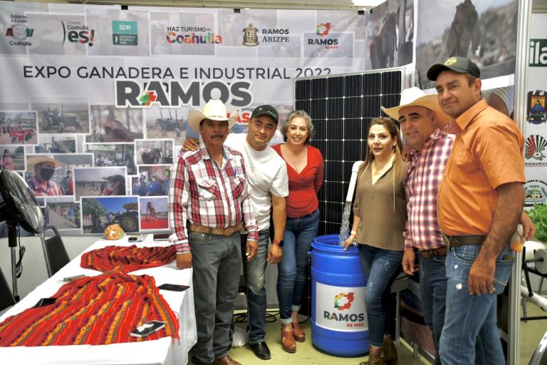 Participa Ramos Arizpe en Expo Agroindustrial y Ganadera 2022