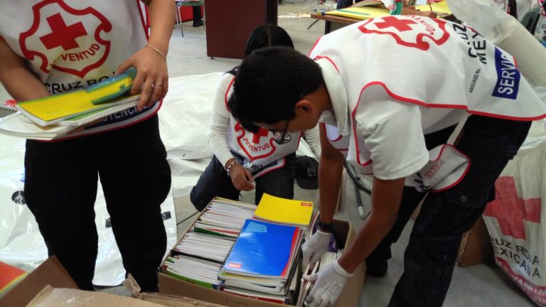 Reanudará Cruz Roja la colecta “Operación Rescate de Útiles”, tras dos años de suspensión por la pandemia