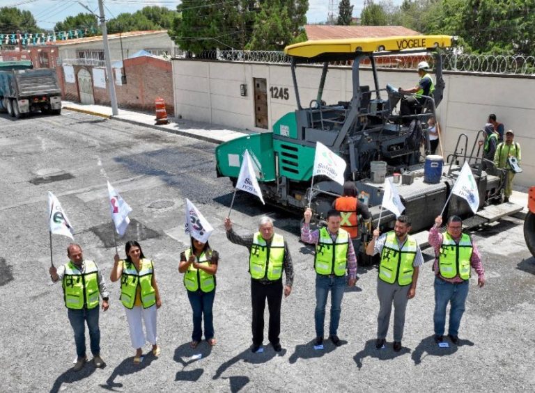 Repavimentan en la “Bella”; suman 90 obras del Maratón