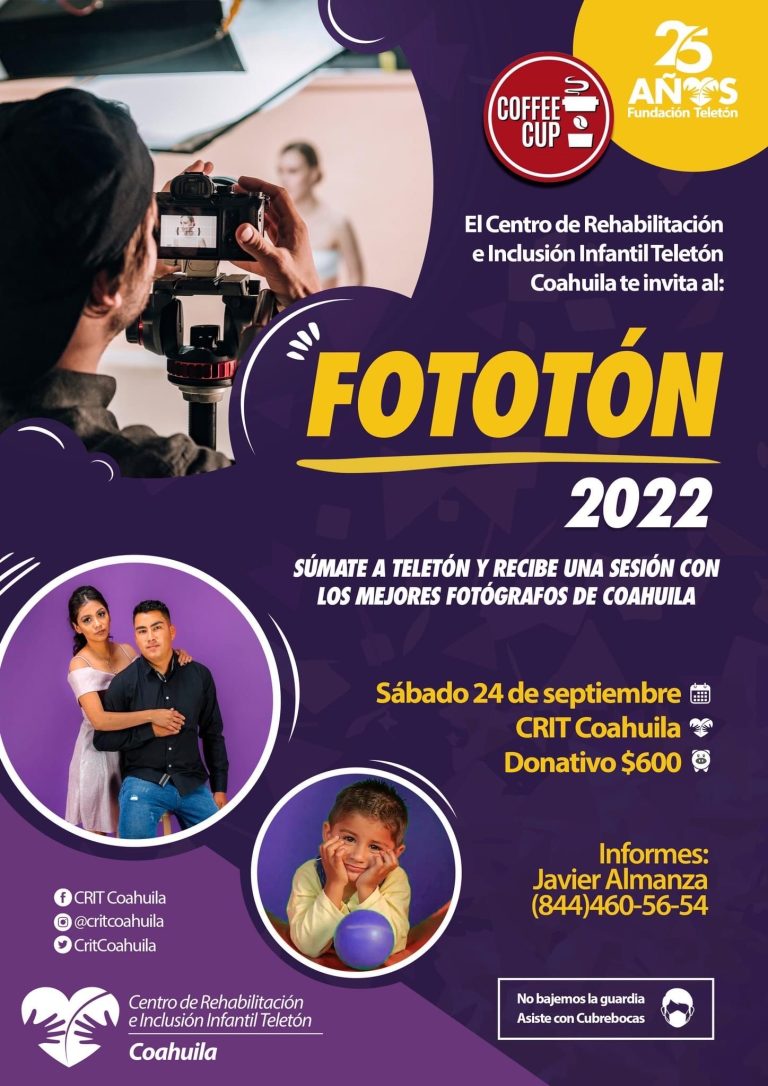 CRIT Coahuila te invita al “Fototón 2022”