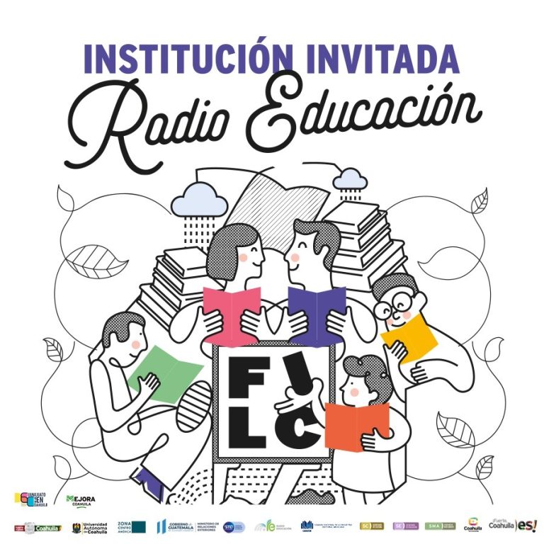 Es Radio Educación la institución invitada de honor a la Feria del Libro de Coahuila 2022