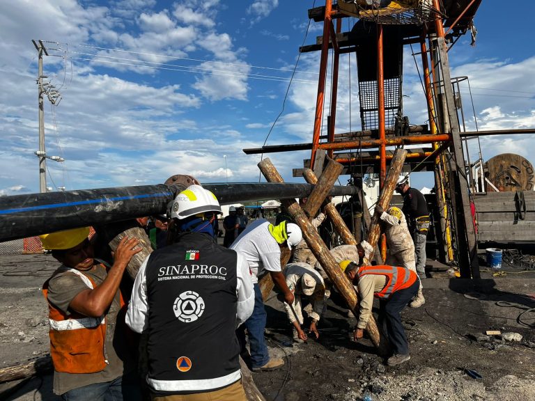 Familias de mineros aceptan construcción de tajo y memorial