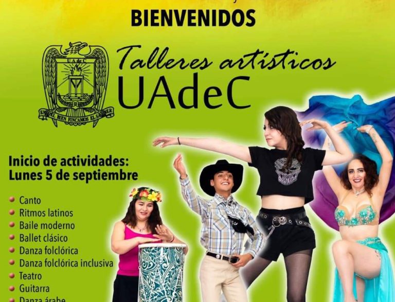 Inscríbete a los talleres artísticos que ofrece la UA de C