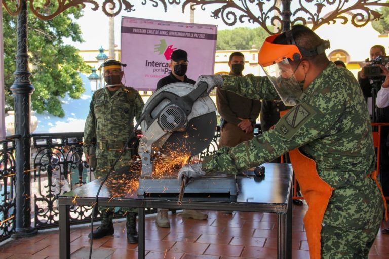 Se realiza la segunda semana de Desarme Voluntario en Región Sureste de Coahuila