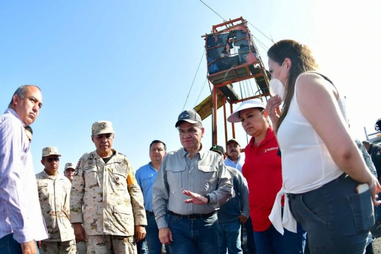 Supervisa MARS acciones de rescate en mina de carbón