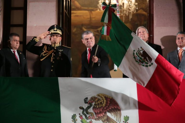 Encabeza Riquelme en Coahuila el 212 aniversario del Grito de Independencia