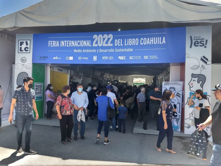 Todo un éxito la Feria Internacional del Libro Coahuila 2022