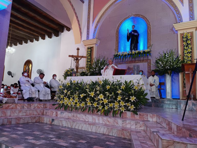 Celebran ramosarizpenses fiesta patronal en honor a San Nicolás de Tolentino