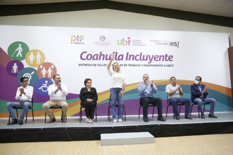 Continúa Marcela Gorgón apoyando a las personas con discapacidad