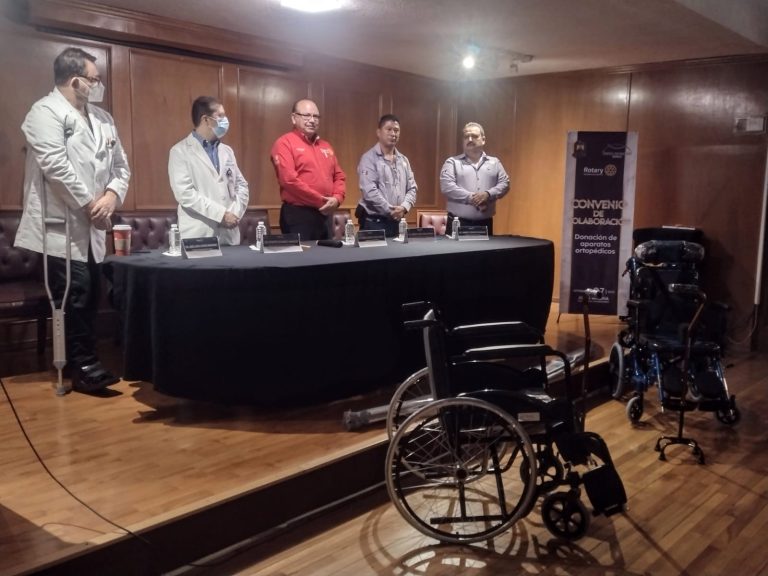 Hospital Universitario y Club Rotario de Saltillo apoyarán a personas que necesiten aparatos ortopédicos