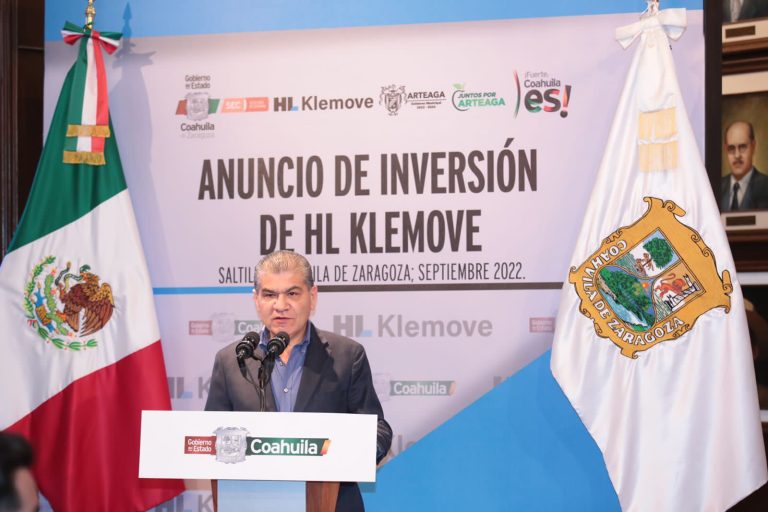 Anuncia MARS nueva inversión en Coahuila de HL Klemove