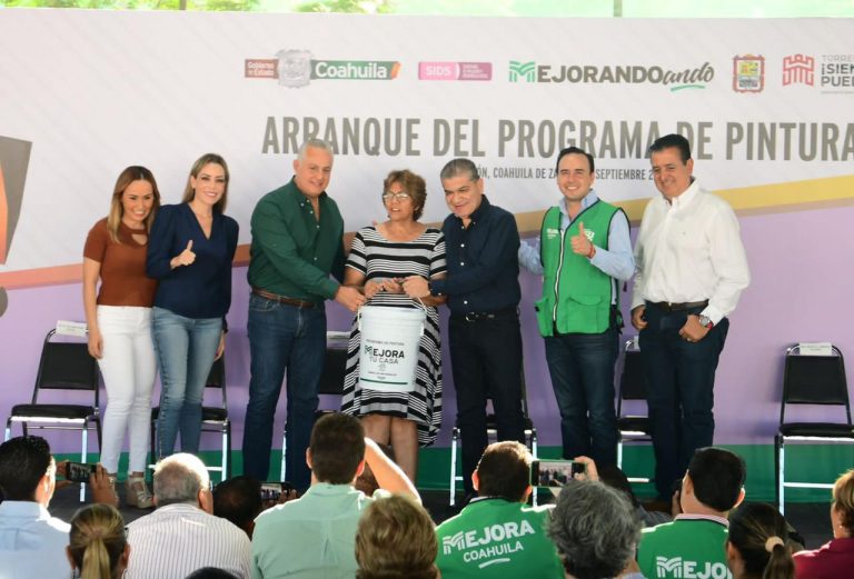 En Torreón, arranca MARS programa de pintura a bajo costo