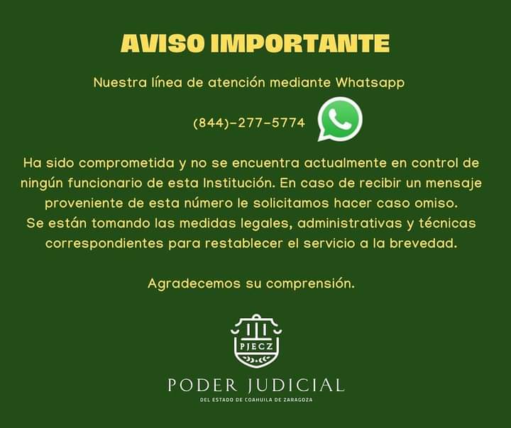 Hackean línea de atención a Poder Judicial   