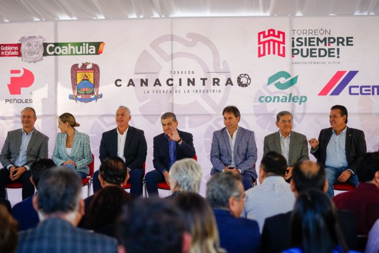 Inaugura MARS Centro de Capacitación CANACINTRA – UAdeC, en Torreón