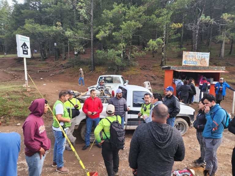 Sin rastro de senderista desaparecida en la Sierra de la Marta en Arteaga