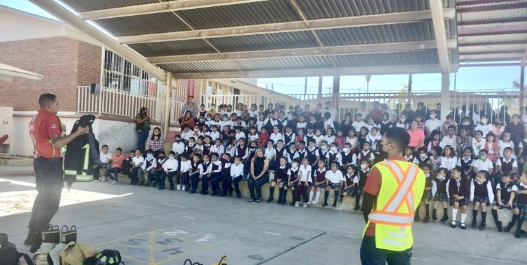 Bomberos de Ramos fomenta en escuelas la prevención de accidentes 