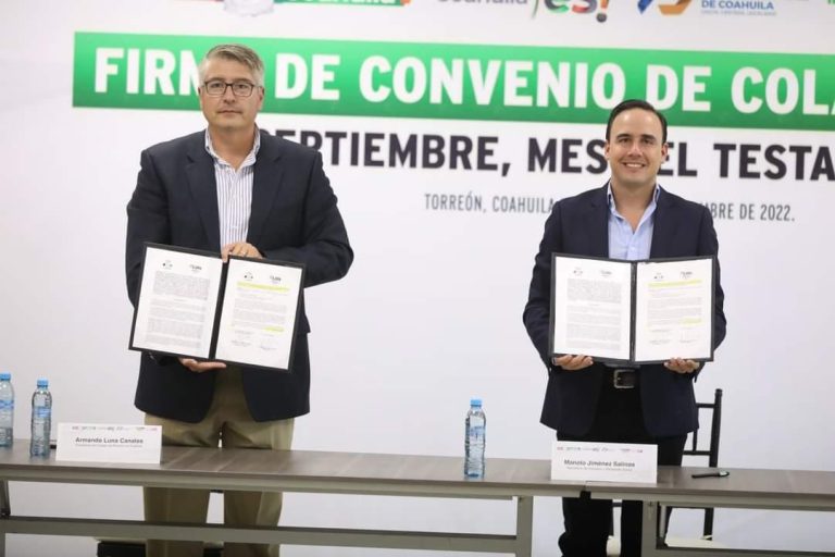 Con Mejora Coahuila y el Colegio de Notarios, testamento gratuito para los coahuilenses