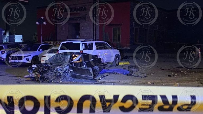 Muere joven en accidente sobre Venustiano Carranza