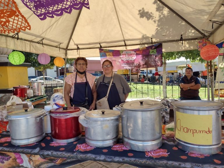 Todo un éxito la Feria del Tamal y el Pan de Pulque en Ramos Arizpe