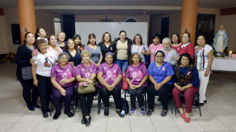 Guerreras por la Vida dan testimonio sobre su lucha contra el cáncer en parroquia Santa María Reina 