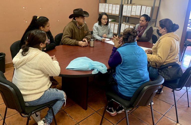 Habitantes del ejido Acatita donan predio para construcción de escuela CONAFE 