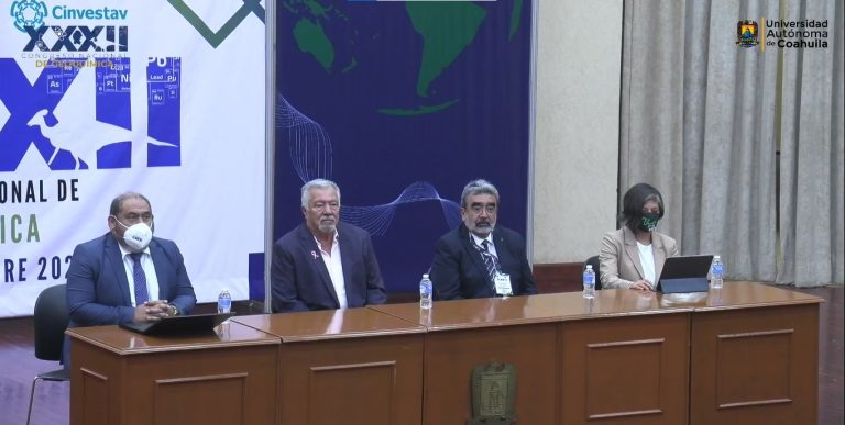 Inauguran en Unidad Norte de la UA de C el Trigésimo Segundo Congreso Nacional de Geoquímica-INAGEQ 2022