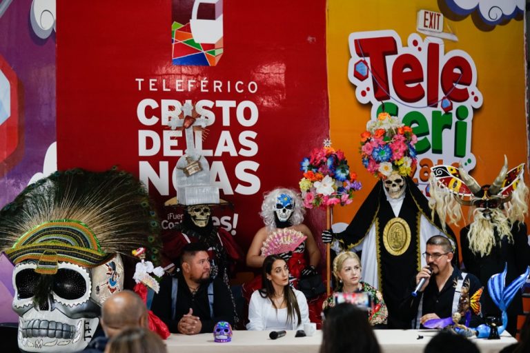 Invitan Teleférico y Puerto Noas a Festival de Día de Muertos