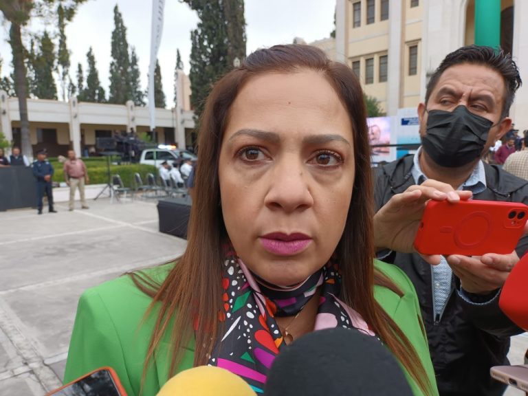 Pese a falta de recursos federales, seguridad de Coahuila está garantizada: Sonia Villarreal 