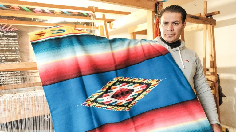 Urge denominación de origen para sarape de Saltillo