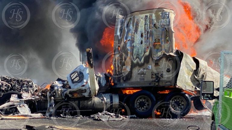 Circulación sur-norte en Los Chorros continúa bloqueada