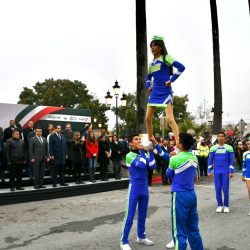 Celebran en Ramos Arizpe tradicional desfile revolucionario 14
