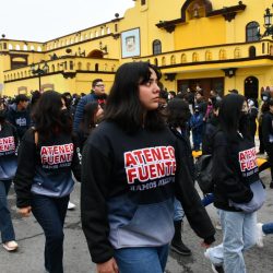 Celebran en Ramos Arizpe tradicional desfile revolucionario 18