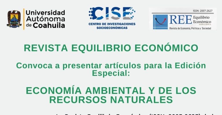 La Revista “Equilibrio Económico” de la UA de C invita a colaborar en el número especial para conmemorar su 25 aniversario