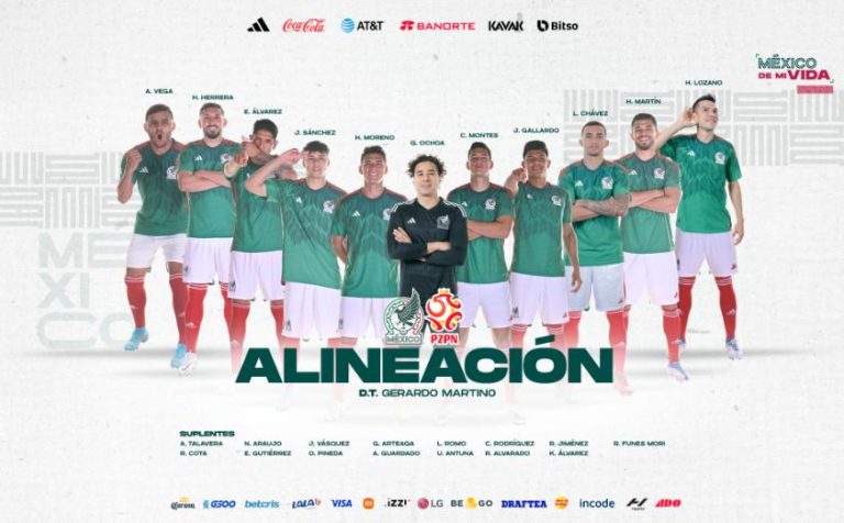 Así jugará México su primer partido frente a Polonia en Qatar 2022