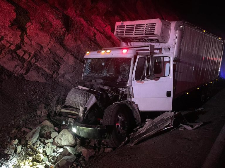 Accidente en Los Chorros paraliza circulación de la carretera 57